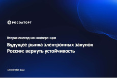 Будущее рынка электронных закупок в России: вернуть устойчивость